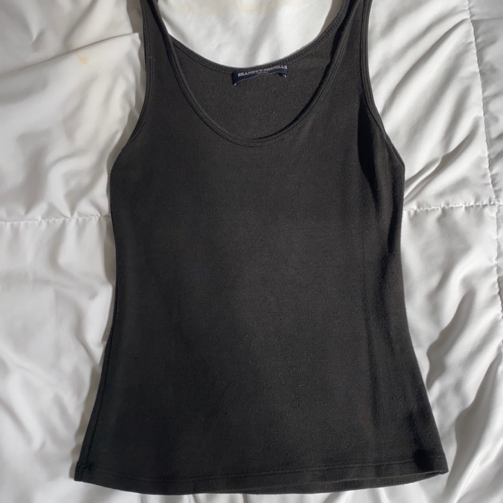 Plain Black Tank